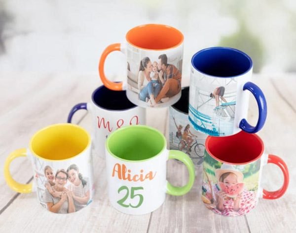 Mug sublimado 11 oz Fondo Color - Imagen 3